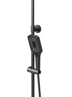 Душевая стойка BelBagno Due DUE-VSCM-GM оружейная сталь