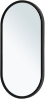 Зеркало Allen Brau Infinity 50х100 овальное, с подсветкой, черное