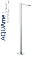Смеситель для раковины напольный AQUAme Savona AQM6811CR