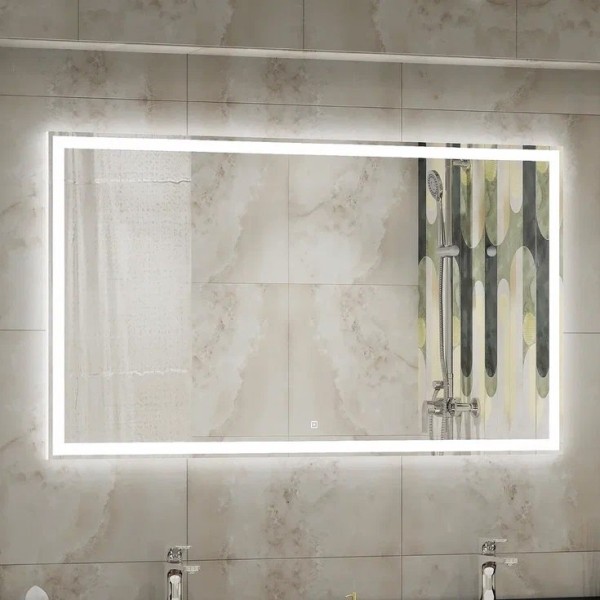 Зеркало CONTINENT Mercury 100х70, с подсветкой