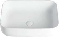 Тумба с раковиной Orange Line 60 подвесная, 2 ящика, матовый графит с раковиной B05-500W