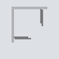 Душевой уголок Radaway Furo Black KDD 120х80