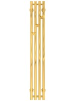 Полотенцесушитель водяной Сунержа Сатерленд Pro 03-0457-1215 120x20 см, глянцевое золото, I-образный