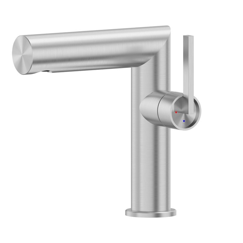 Смеситель для раковины Abber Perfekte 316 AF8A10BST брашированная сталь