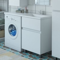 Тумба с раковиной Эстет Dallas Luxe 100 R напольная, 2 ящика