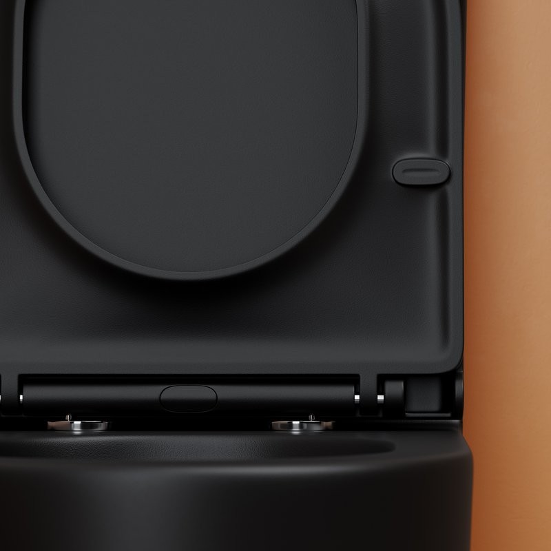 Унитаз-компакт напольный Ceramicanova Metropol CN4001TMB смыв торнадо, матовый черный