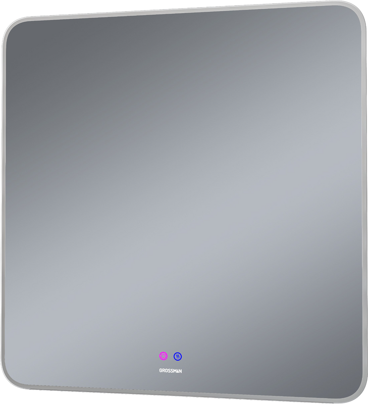 Мебель для ванной комнаты Grossman Виста 80 напольная, 2 ящика, белый глянец