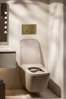 Унитаз подвесной Boheme Zen 967-SET безободковый, с микролифтом, dafne