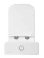 Унитаз-компакт напольный AZARIO Terra AZ-6003-A безободковый, с микролифтом, глянцевый белый