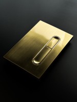 Кнопка смыва Boheme 667-MG matt gold