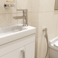 Смеситель для раковины IDDIS Sena SENSB00i08 с гигиеническим душем