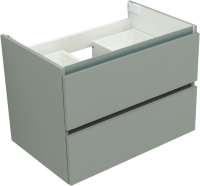 Тумба с раковиной Aquanet Вега 2.0 70 подвесная, мисти грин