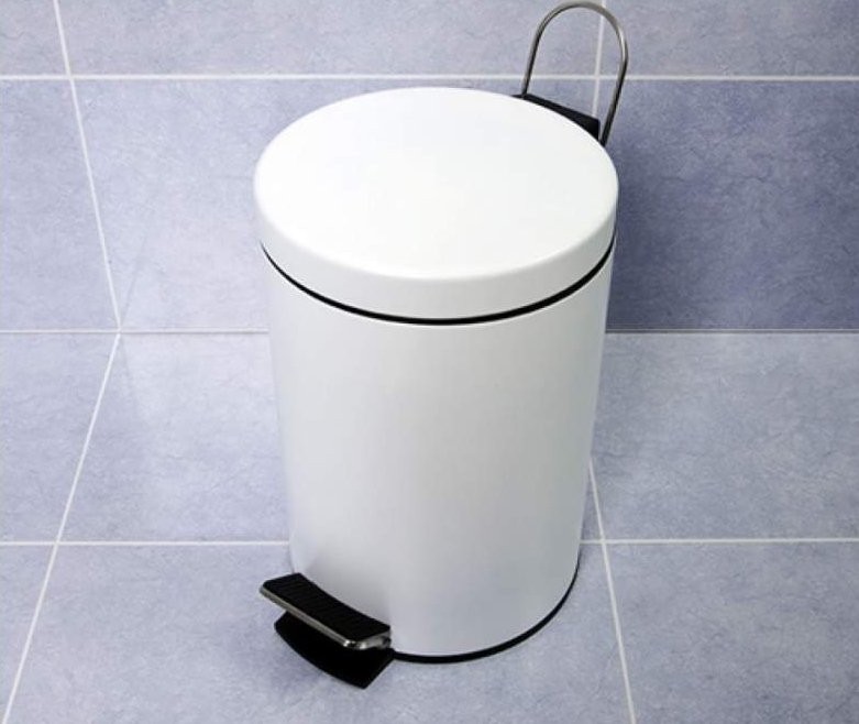Мусорное ведро Wasserkraft Kammel K-8300 635WHITE 5 л
