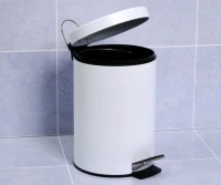 Мусорное ведро Wasserkraft Kammel K-8300 635WHITE 5 л Мусорное ведро Wasserkraft Kammel K-8300 635WHITE 5 л
