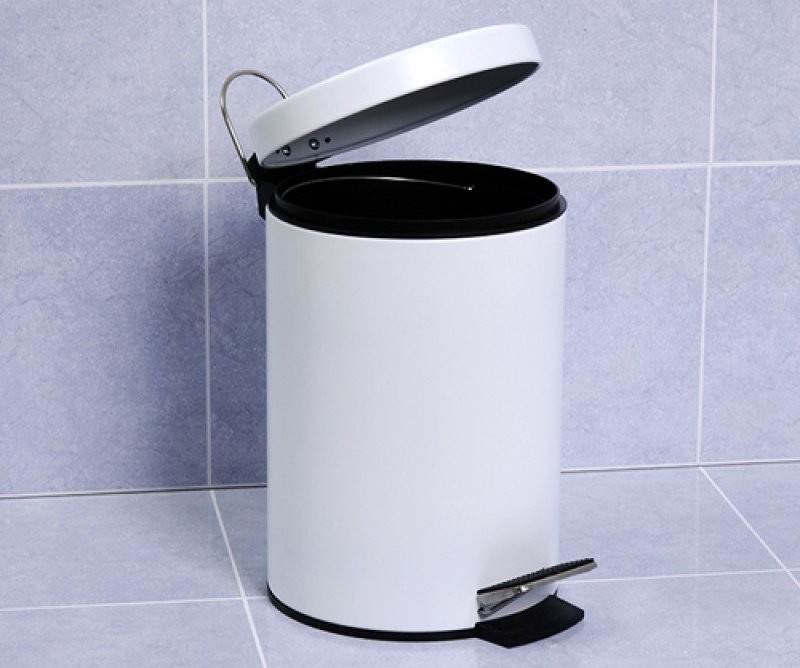 Мусорное ведро Wasserkraft Kammel K-8300 635WHITE 5 л