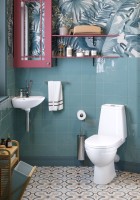 Унитаз-компакт напольный Sanita Марс комфорт глянцевый белый