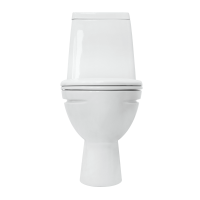 Унитаз-компакт напольный Sanita Марс комфорт глянцевый белый