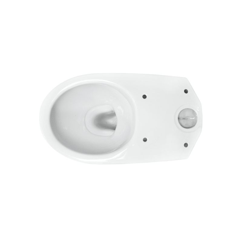 Унитаз-компакт напольный Sanita Марс комфорт глянцевый белый