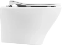 Унитаз подвесной BelBagno Acqua BB340CHR Унитаз подвесной BelBagno Acqua BB340CHR