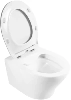 Унитаз подвесной BelBagno Acqua BB340CHR Унитаз подвесной BelBagno Acqua BB340CHR