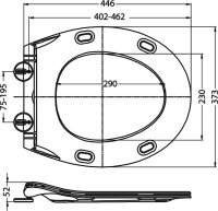 Унитаз подвесной BelBagno Acqua BB340CHR