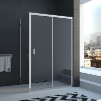 Душевой уголок Veconi Rovigo RV-040 120х80 см, профиль хром, стекло прозрачное