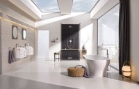 Напольный смеситель для ванны с душем Grohe Essence New 23491001 Напольный смеситель для ванны с душем Grohe Essence New 23491001
