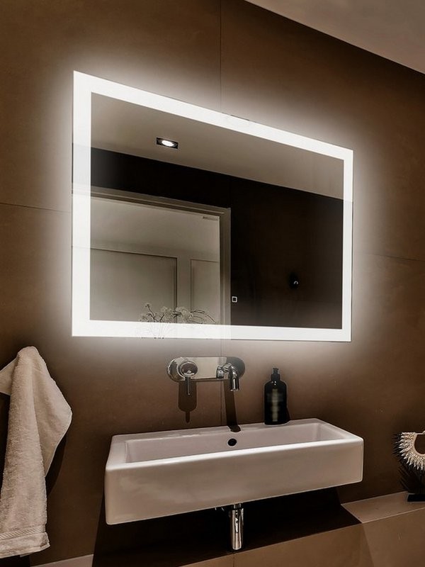 Зеркало Abber See AG6107SXL-1.2 120х80 см, с подсветкой