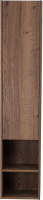 Шкаф пенал для ванной BelBagno Kraft L rovere tabacco, 1 дверь