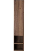 Шкаф пенал для ванной BelBagno Kraft L rovere tabacco, 1 дверь