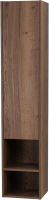 Шкаф пенал для ванной BelBagno Kraft L rovere tabacco, 1 дверь