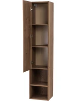 Шкаф пенал для ванной BelBagno Kraft L rovere tabacco, 1 дверь