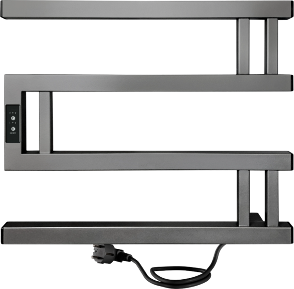 Полотенцесушитель электрический Indigo Muza DGM40-50GFMRt graphite metallic