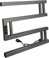 Полотенцесушитель электрический Indigo Muza DGM40-50GFMRt graphite metallic