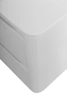 Тумба с раковиной Cezares Relax 100 bianco lucido, раковина Cezares CZR-1000/480-LV-MR-NV