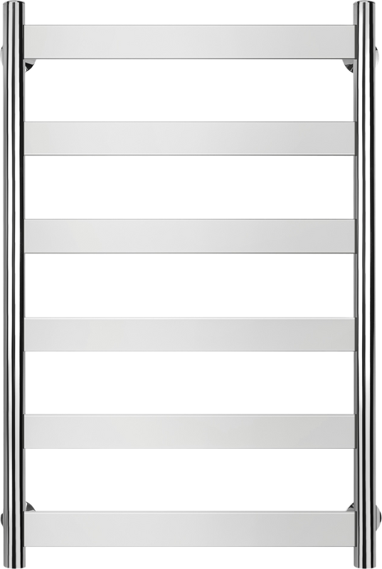 Полотенцесушитель электрический Secado Комано 2 L 85x55 см, подключение слева, хром, лесенка