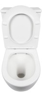 Унитаз-компакт напольный BOND Oval F01-00 безободковый, с микролифтом