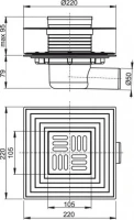 Душевой трап AlcaPlast APV1324 Душевой трап AlcaPlast APV1324