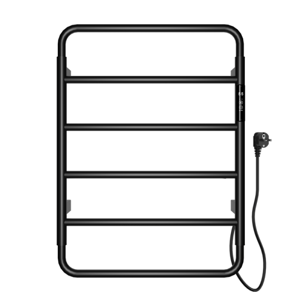 Полотенцесушитель электрический Wonzon & Woghand WW-AL201-MB черный матовый