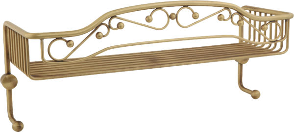 Полка Migliore Complementi 22024 бронза