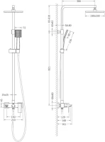 Душевая стойка Timo Selene SX-1030/00