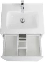 Мебель для ванной комнаты BelBagno Kraft 60 напольная, bianco opaco, раковина BB600ETL