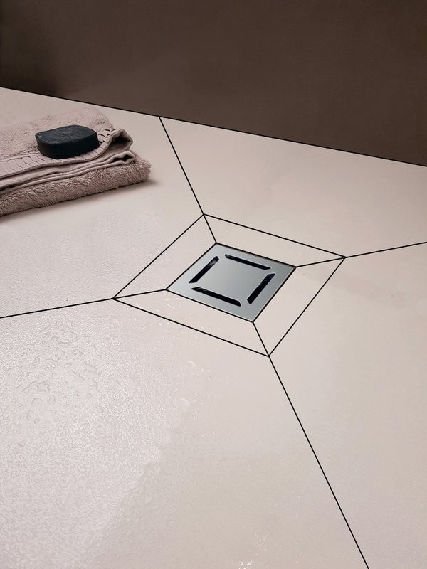 Душевой трап Berges Platz Norma 090158, 10x10 см