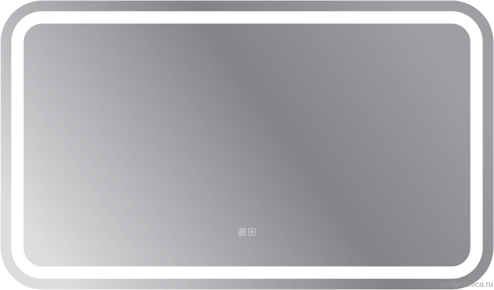 Мебель для ванной комнаты Cezares Plane 120 bianco lucido, раковина Cezares CZR-8070-120-1-2