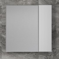 Зеркало-шкаф Style Line Стокгольм, 70, белый рифленый софт