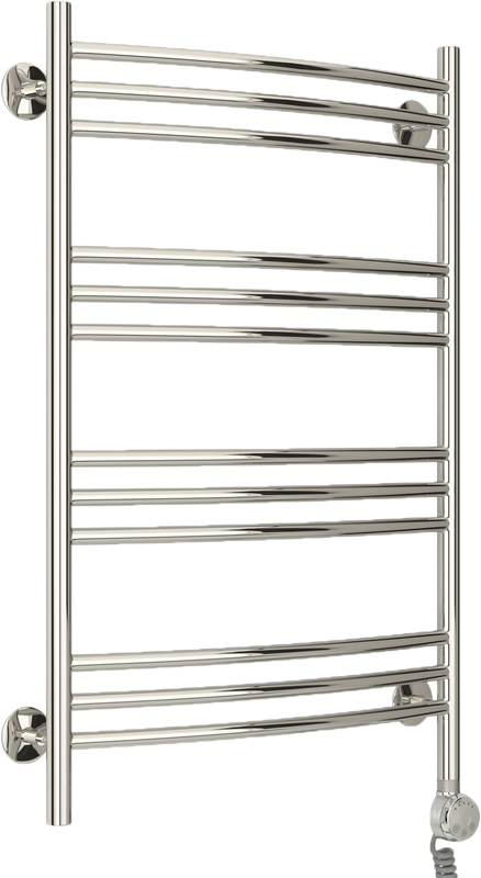 Полотенцесушитель электрический Стилье Формат 10 00510-8050 85x55 см, подключение справа, без покрытия, лесенка