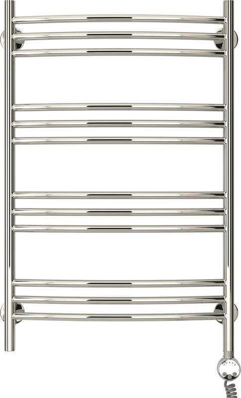 Полотенцесушитель электрический Стилье Формат 10 00510-8050 85x55 см, подключение справа, без покрытия, лесенка