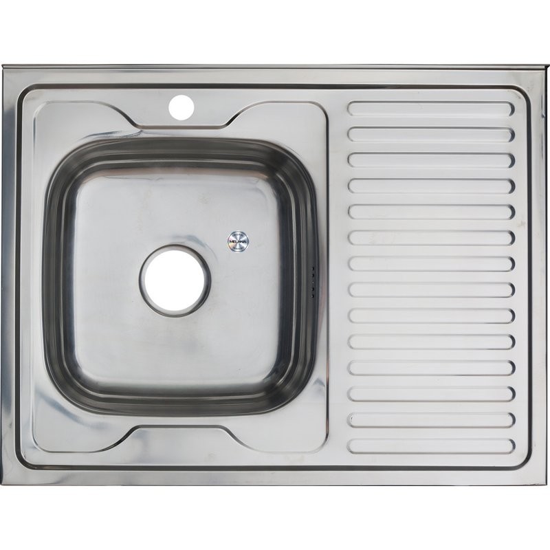 Мойка кухонная Melana 8060 L 0,8/180 серебристая
