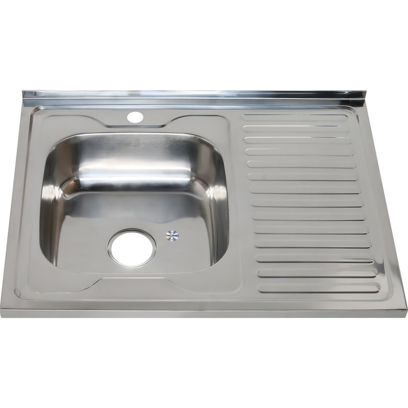Мойка кухонная Melana 8060 L 0,8/180 серебристая