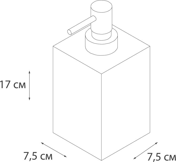 Дозатор Fixsen Gusto FX-300-1